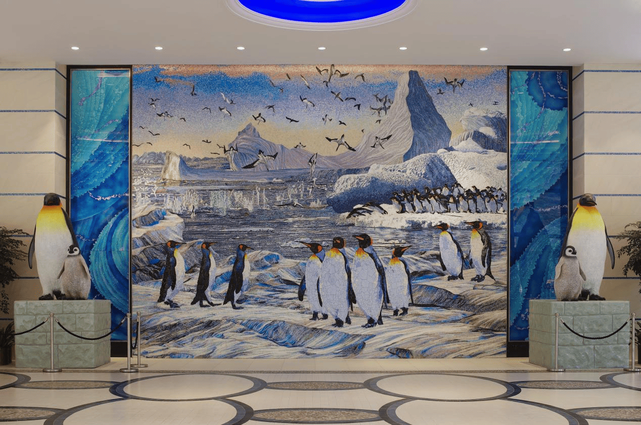 Large Scale Mosaic Mural for Hotel Lobby: Making a Grand First Impression 2 dadadsdPicture