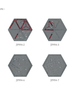 <h4>马赛克镶嵌砖 · 大六角系列</h4><p> </p>