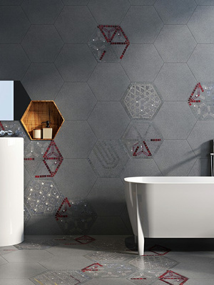 <h4>MOSAIC-INLAY · Big Hexagon Series</h4><p> </p>