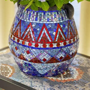 Coloured glaze