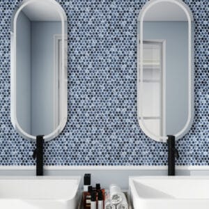 Glass porcelain series (positioning inkjet - round beads)