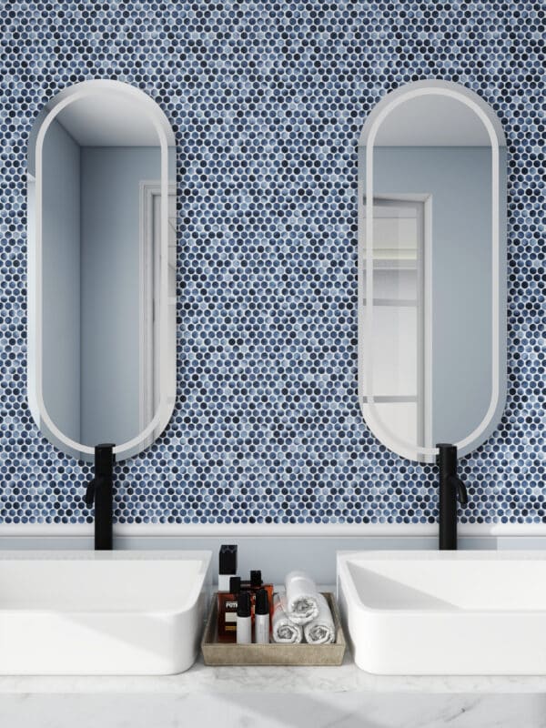 Glass porcelain series (positioning inkjet - round beads)