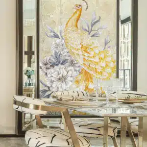 A beautiful peacock