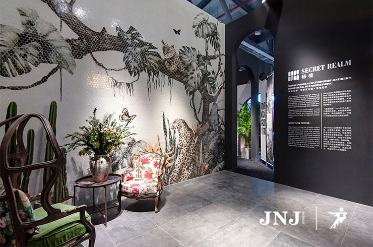 Marching with the era, presenting the mainstream color realm——JNJ mosaic 2019 Guangzhou Design Week 10 202012150530422539 1203