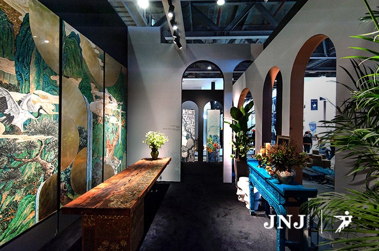 Marching with the era, presenting the mainstream color realm——JNJ mosaic 2019 Guangzhou Design Week 1 202012150530452539 1044