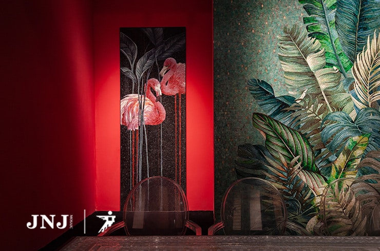 Marching with the era, presenting the mainstream color realm——JNJ mosaic 2019 Guangzhou Design Week 9 202012150530482539 5904