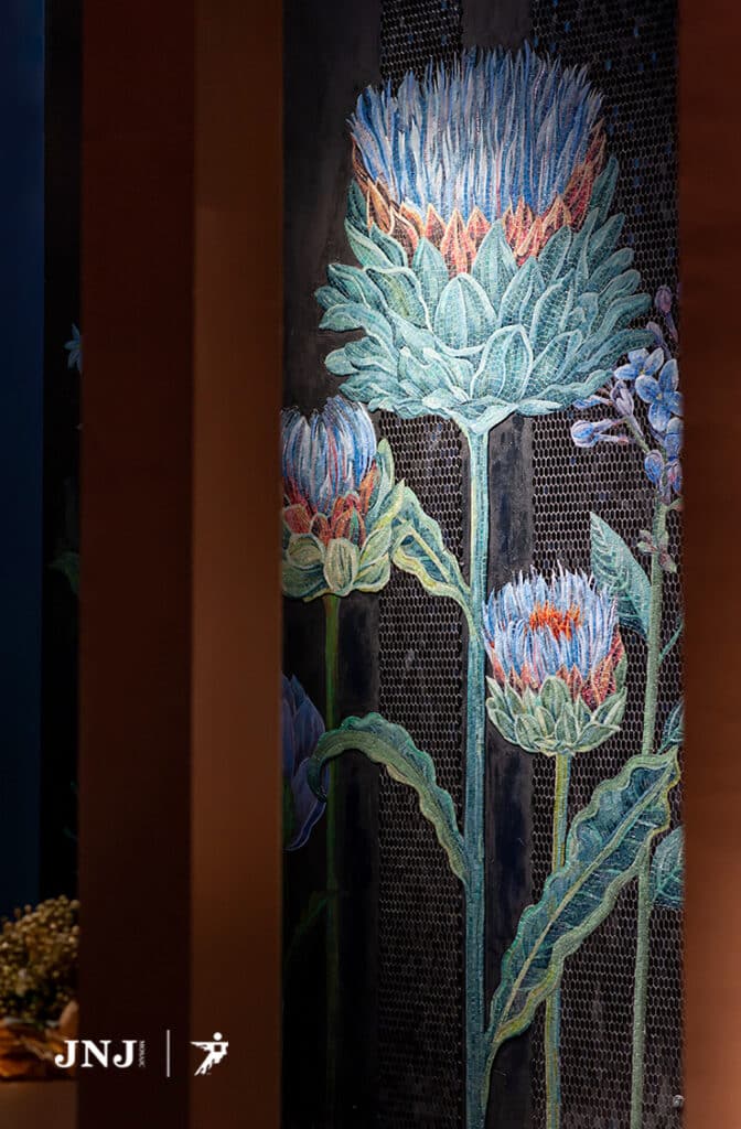 Marching with the era, presenting the mainstream color realm——JNJ mosaic 2019 Guangzhou Design Week 7 202012150530542539 933
