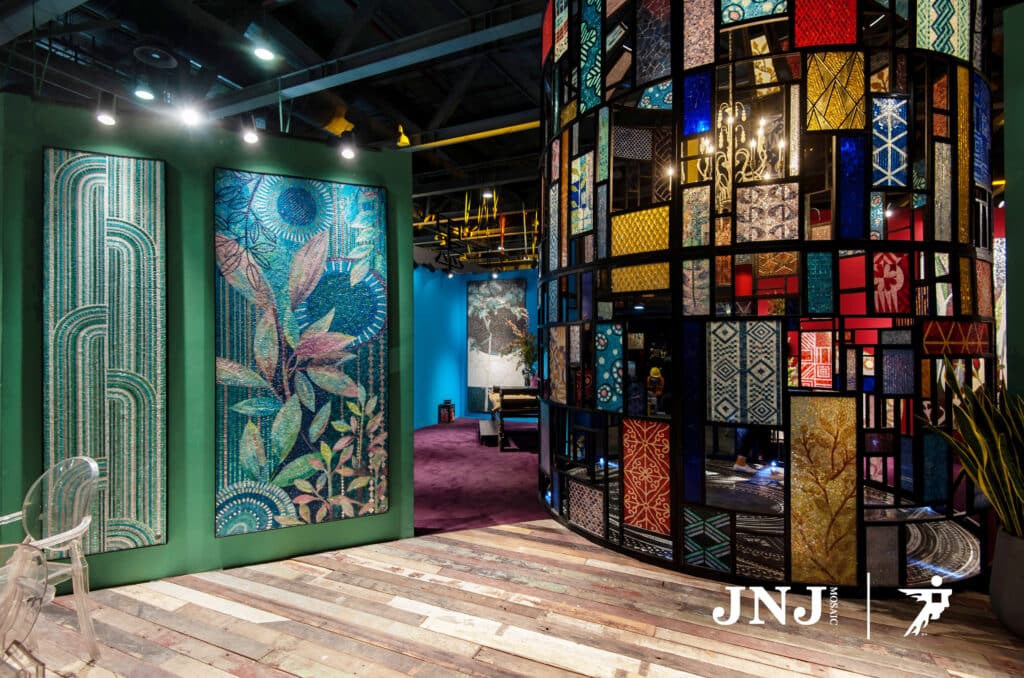 Look! Subtle interweaving, blending and boundless -- Visit JNJ mosaic to appreciate the “tower” 8 202012161136092539 8061