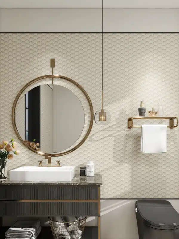 Glass porcelain series (positioning inkjet - fan)