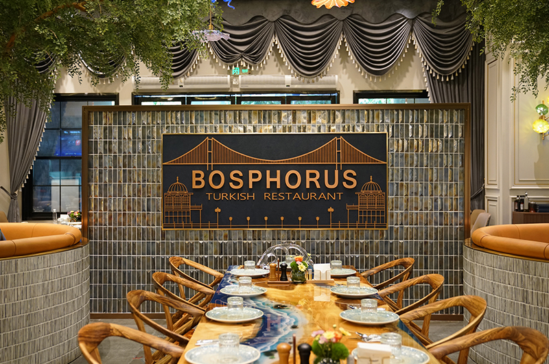 Commercial mosaic solutions for retail stores, offices, and public spaces