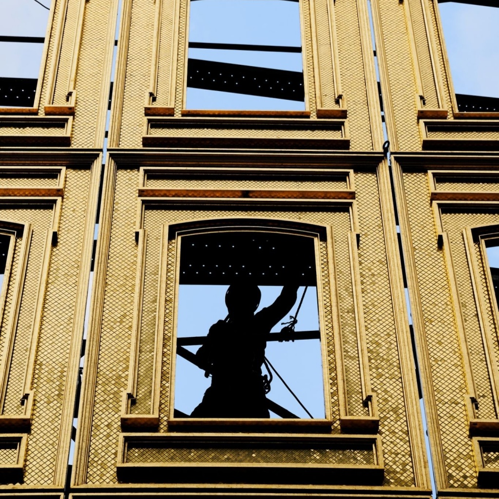Dior Gold House Mosaic Surface