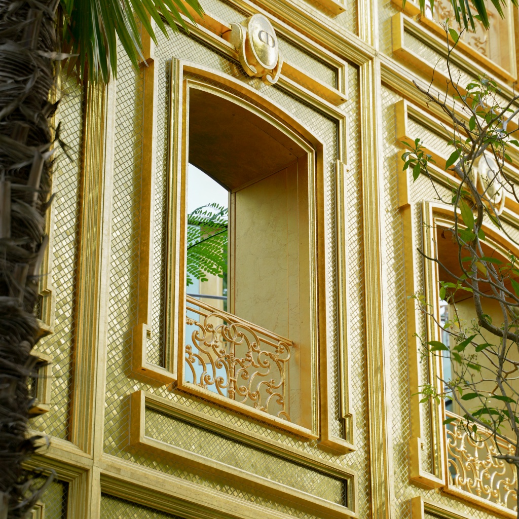 Dior Golden House Mosaic Details