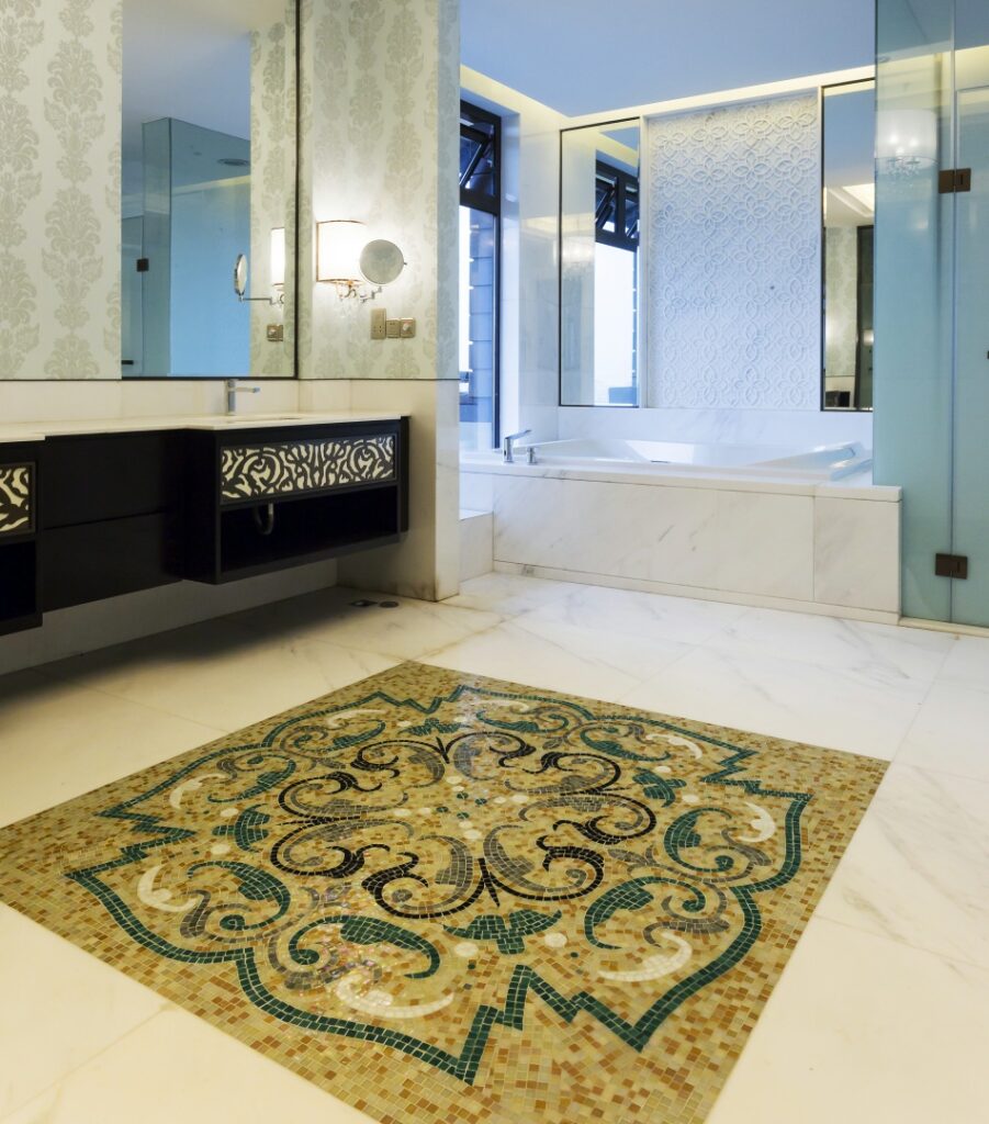 How to Choose Mosaic Tiles for Luxury Hotels: A Practical Design Guide 13 2015 无锡太湖酒店项目 精选 10