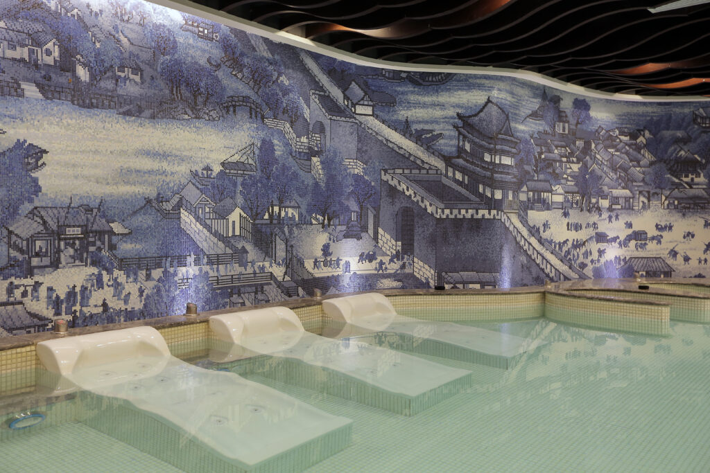How to Choose Mosaic Tiles for Luxury Hotels: A Practical Design Guide 14 2015 浙江康廷大酒店《清明上河图》 精选 4