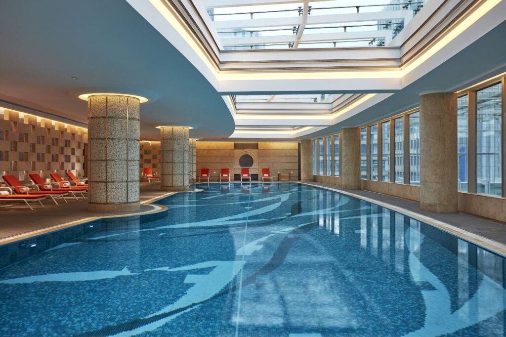 How to Choose Mosaic Tiles for Luxury Hotels: A Practical Design Guide 17 上海万豪酒店 1