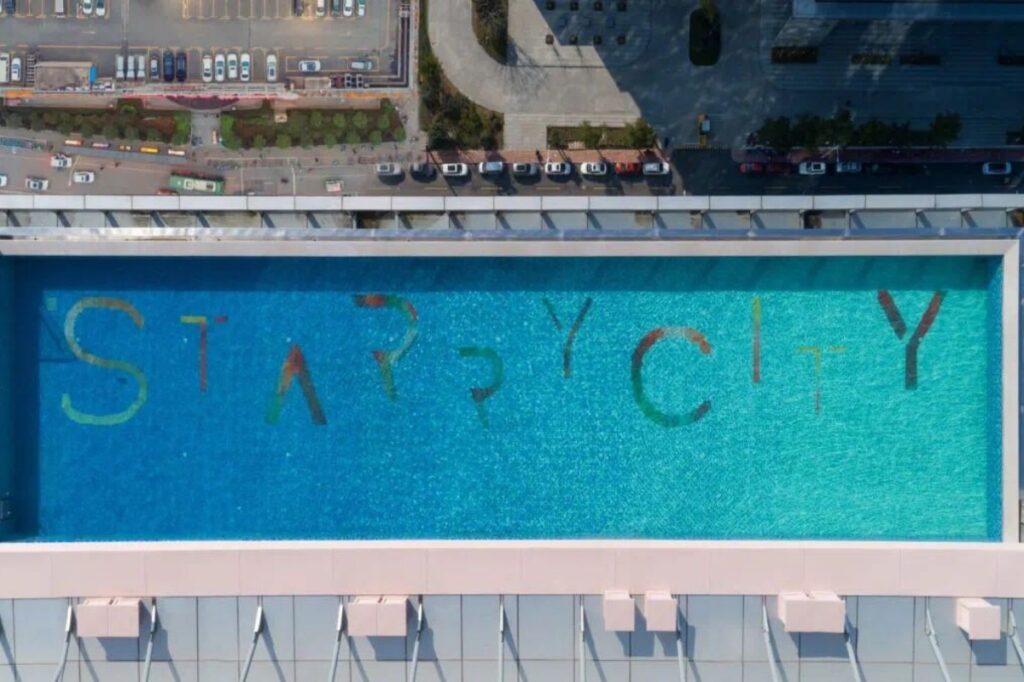 Mosaic Tiles for Swimming Pools in the Middle East 10 Swimming pool mosaic project completed by JNJMosaic