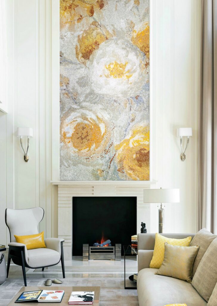 Floral Mosaic Wall Art: 7 Breathtaking Designs That Turn Walls Into Gardens 6 JAM792 效果图