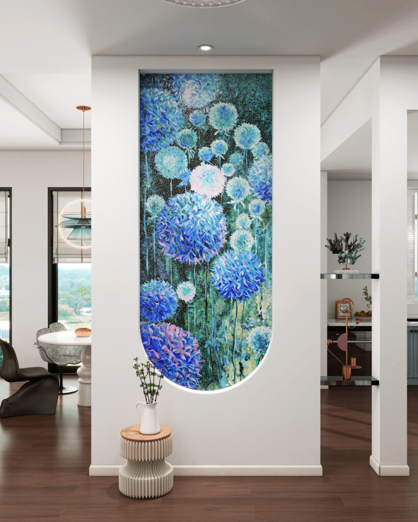 Floral Mosaic Wall Art: 7 Breathtaking Designs That Turn Walls Into Gardens 7 JP2406 效果图 1 1600x2000
