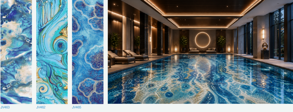 What Color Should Your Pool Be? 4 Mosaic Palettes to Inspire Your Design 18 泳池图案1