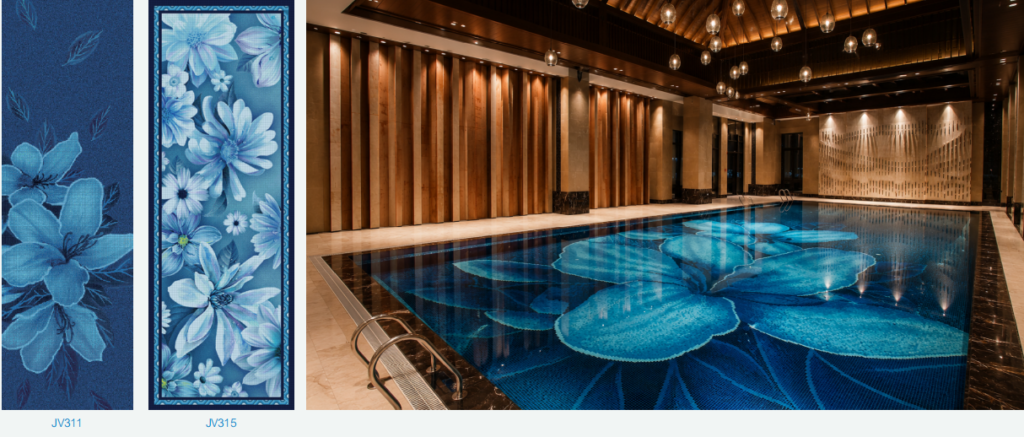 What Color Should Your Pool Be? 4 Mosaic Palettes to Inspire Your Design 17 泳池图案2